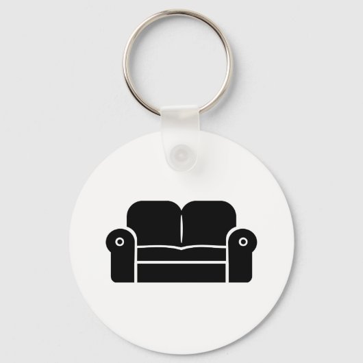 Couch Schlüsselanhänger (Vorderseite)