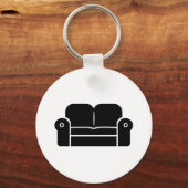 Couch Schlüsselanhänger (Vorderseite)