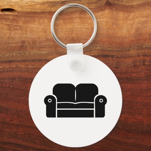 Couch Schlüsselanhänger (Vorderseite)