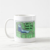 Couch-Schnecken-Tasse Kaffeetasse (Links)