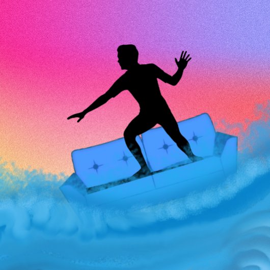 Couch-Surfen T-Shirt