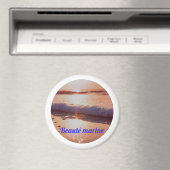 Coucher de soleil beauté marine magnet (In Situ (Geschirrspüler))