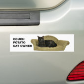 Couchkartoffel Katzenwelse Autoaufkleber (Auf Auto)