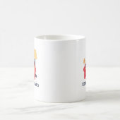 Couchkartoffel lustig personalisiert kaffeetasse (Mittel)