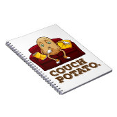 Couchkartoffel Notizblock (Rechte Seite)