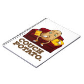 Couchkartoffel Notizblock (Linke Seite)