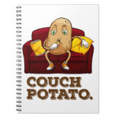 Couchkartoffel Notizblock (Vorderseite)