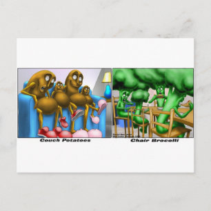 Couchkartoffeln Lustige Geschenke T-Shirts & Samml Postkarte