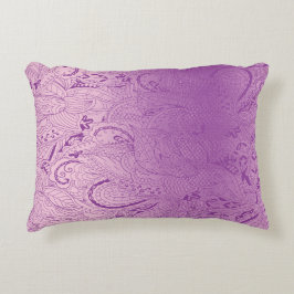 Couchkissen | Graue, goldene und rosafarbene Dekor Dekokissen