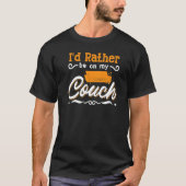 Couchquotes Sofa Potato Wohnzimmer 7 T-Shirt (Vorderseite)