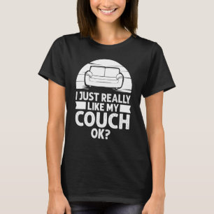 Couchquotes Sofa Potato Wohnzimmer T-Shirt