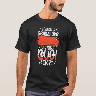 Couchquotes Sofa Potato Wohnzimmer T-Shirt