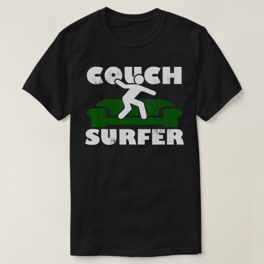Couchsurfer T-Shirt (Design vorne)