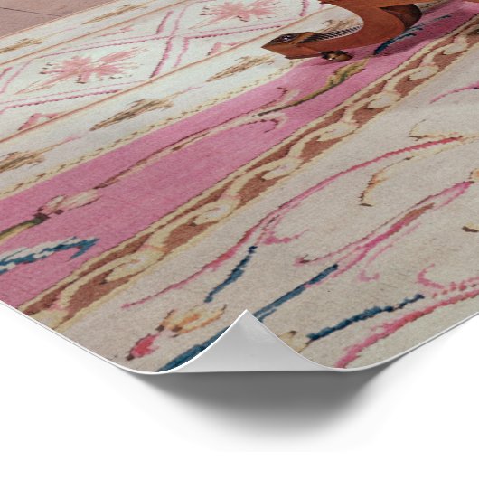 Couchtisch mit Harfenbeinen von Thomas Poster (Ecke)