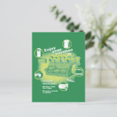 Couchwohnung Postkarte (Stehend Vorderseite)