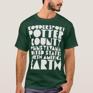 Coudersport PA Cherry Springs Potter Landkreis Pen T-Shirt