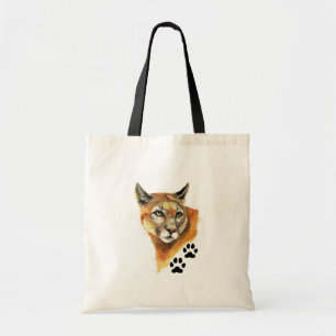 Cougar Animal Tote Bag Tragetasche
