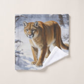 Cougar Badhandtuch Set (Waschlappen)
