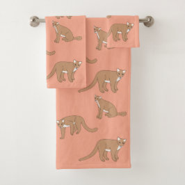 Cougar Badhandtuch Set