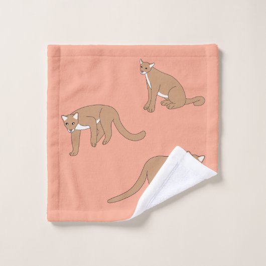 Cougar Badhandtuch Set (Waschlappen)