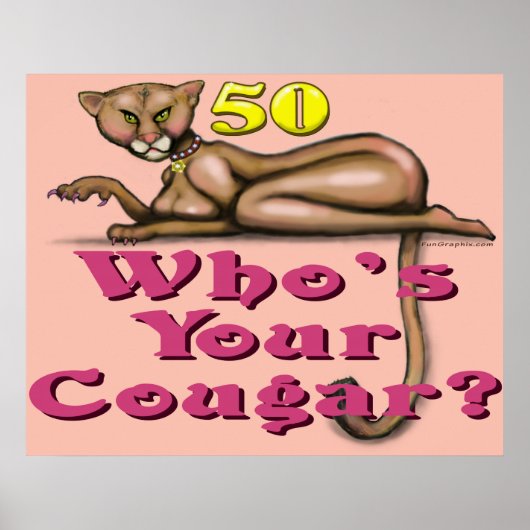 Cougar bei 50 Poster (Vorne)