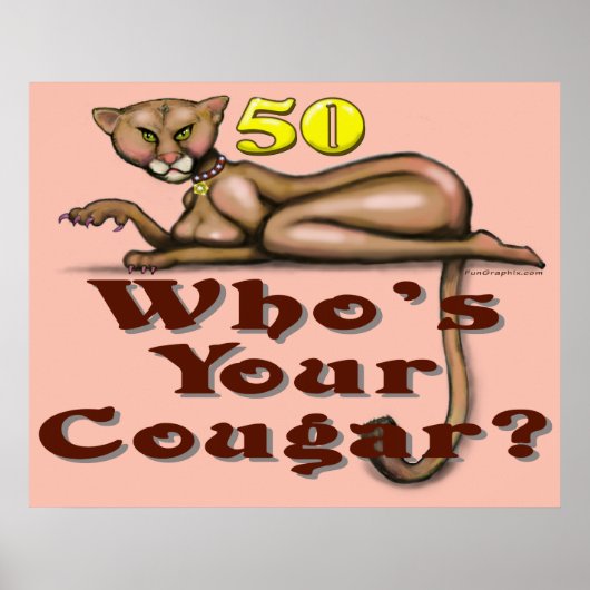 Cougar bei 50 Poster (Vorne)