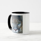 Cougar, Berglöwe, Panther Florida, Puma Tasse (Vorderseite Links)