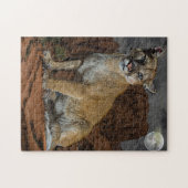 Cougar-Bergposter Puzzle (Horizontal)