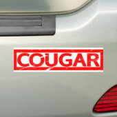 Cougar-Briefmarke Autoaufkleber (Auf Auto)