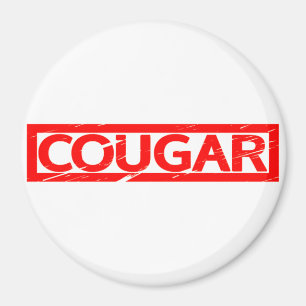 Cougar-Briefmarke Magnet