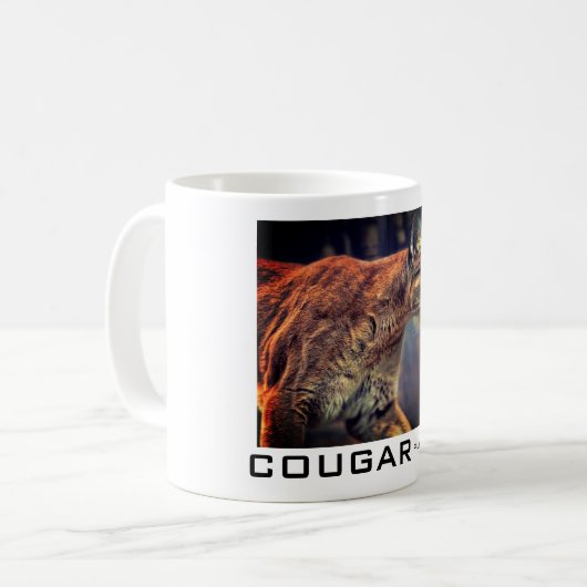 COUGAR：Classic Mug Kaffeetasse (Vorderseite Links)