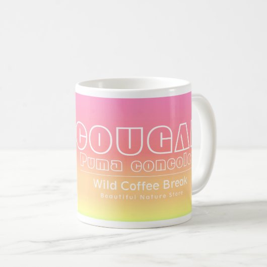 COUGAR [Classic Mug] Kaffeetasse (VorderseiteRechts)