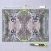 Cougar Cub Tissue Paper/Decoupage Paper Seidenpapier (Handwerk)