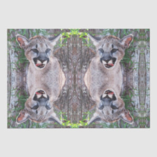 Cougar Cub Tissue Paper/Decoupage Paper Seidenpapier