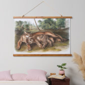 Cougar Duo Wandteppich Mit Holzrahmen (Schlafzimmer)