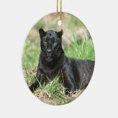 Cougar-Erholungs-Verzierung Keramik Ornament (Rechts)