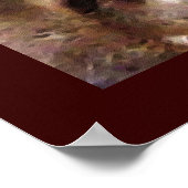 COUGAR EYE Art Poster (Ecke)