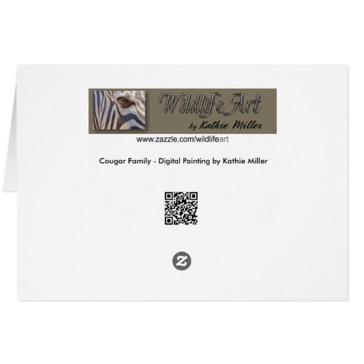 Cougar-Familie (Rückseite Horizontal)