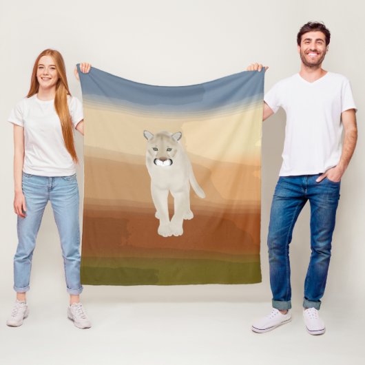 Cougar Fleece Blanket (Beispiel)