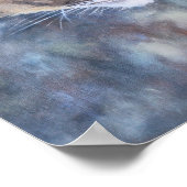 Cougar Gaze Fine Art Poster (Ecke)