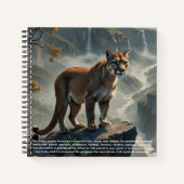 Cougar Hardcover Notizblock (Vorderseite)