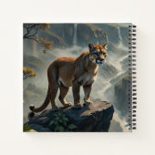 Cougar Hardcover Notizblock (Rückseite)