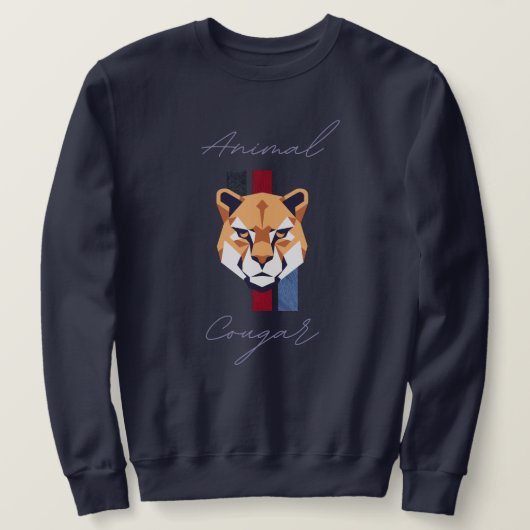 cougar head sweatshirt (Design vorne)