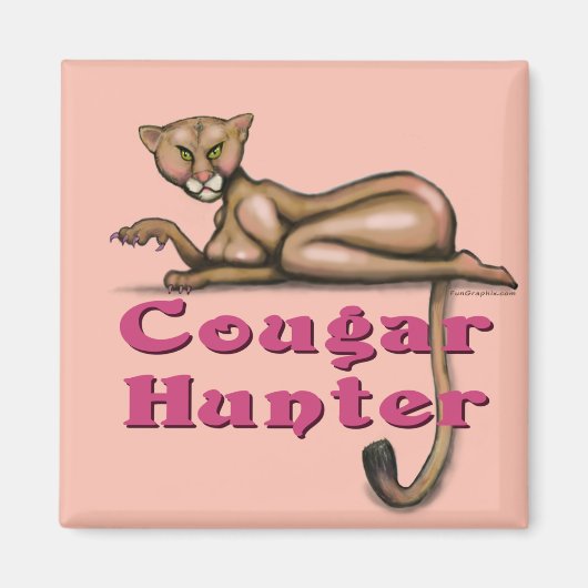 Cougar Hunter Magnet (Vorne)