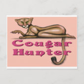 Cougar Hunter Postkarte (Vorderseite)