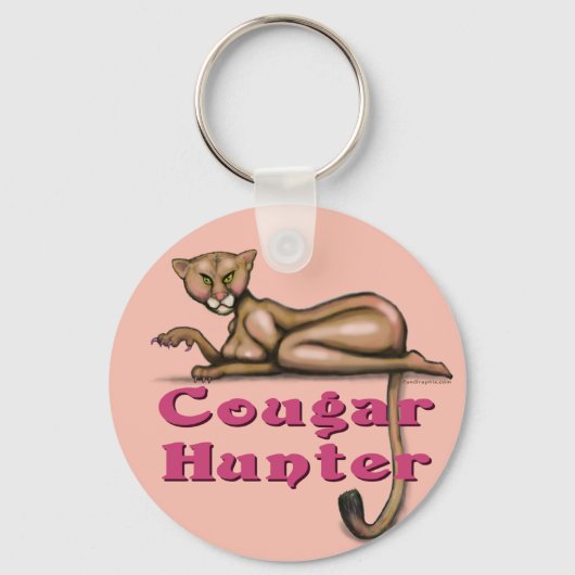 Cougar Hunter Schlüsselanhänger (Vorderseite)