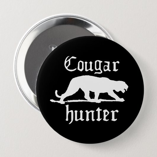 COUGAR HUNTER T - Shirt Button (Vorne & Hinten)