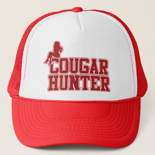Cougar Hunter Truckerkappe (Vorderseite)