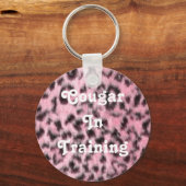 Cougar im Training Schlüsselanhänger (Vorderseite)