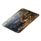 Cougar in Rocky Mountain National Park Travel Magnet (Linke Seite)